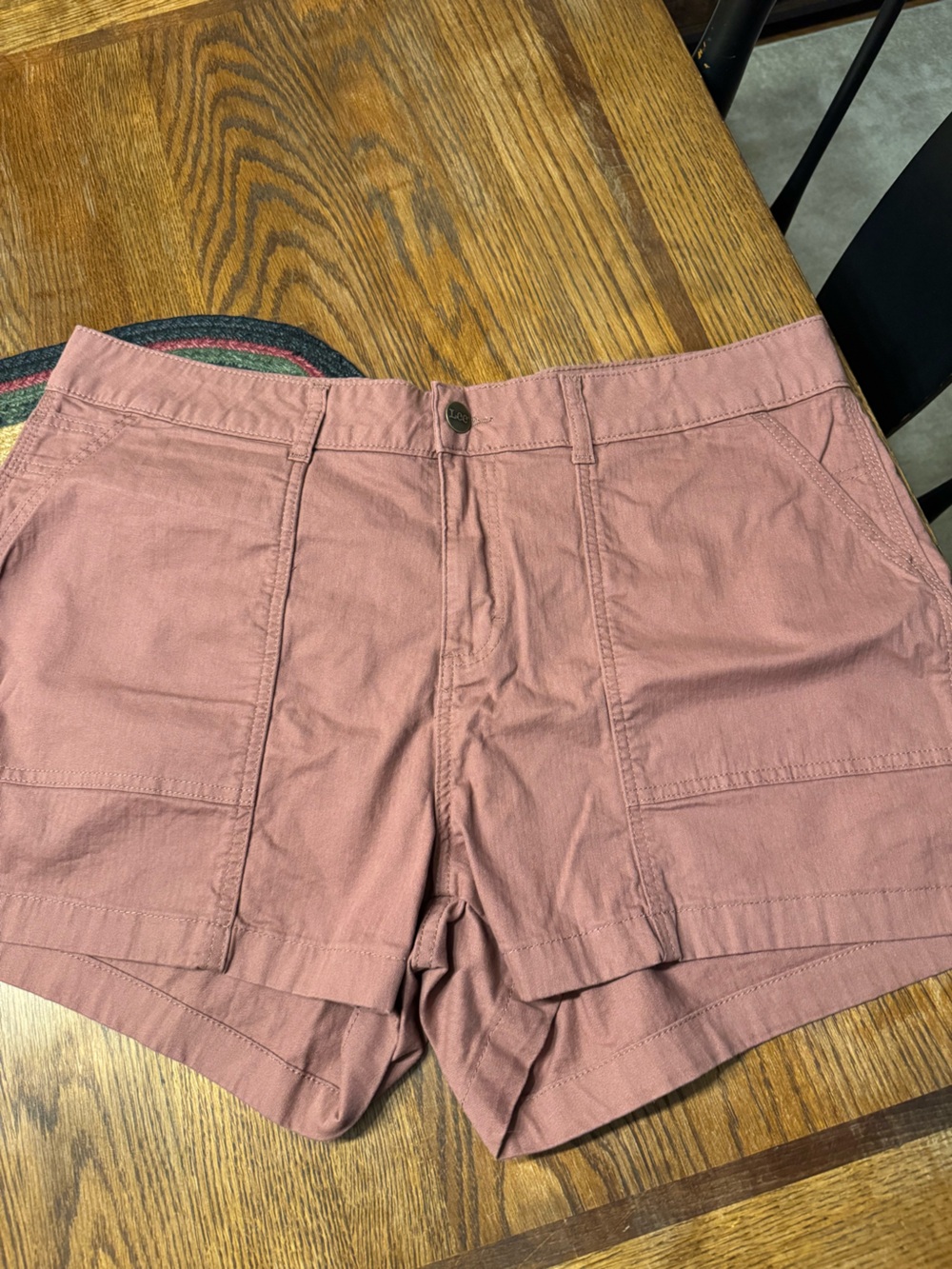 Lee Women's Dusty Rose Utility Shorts